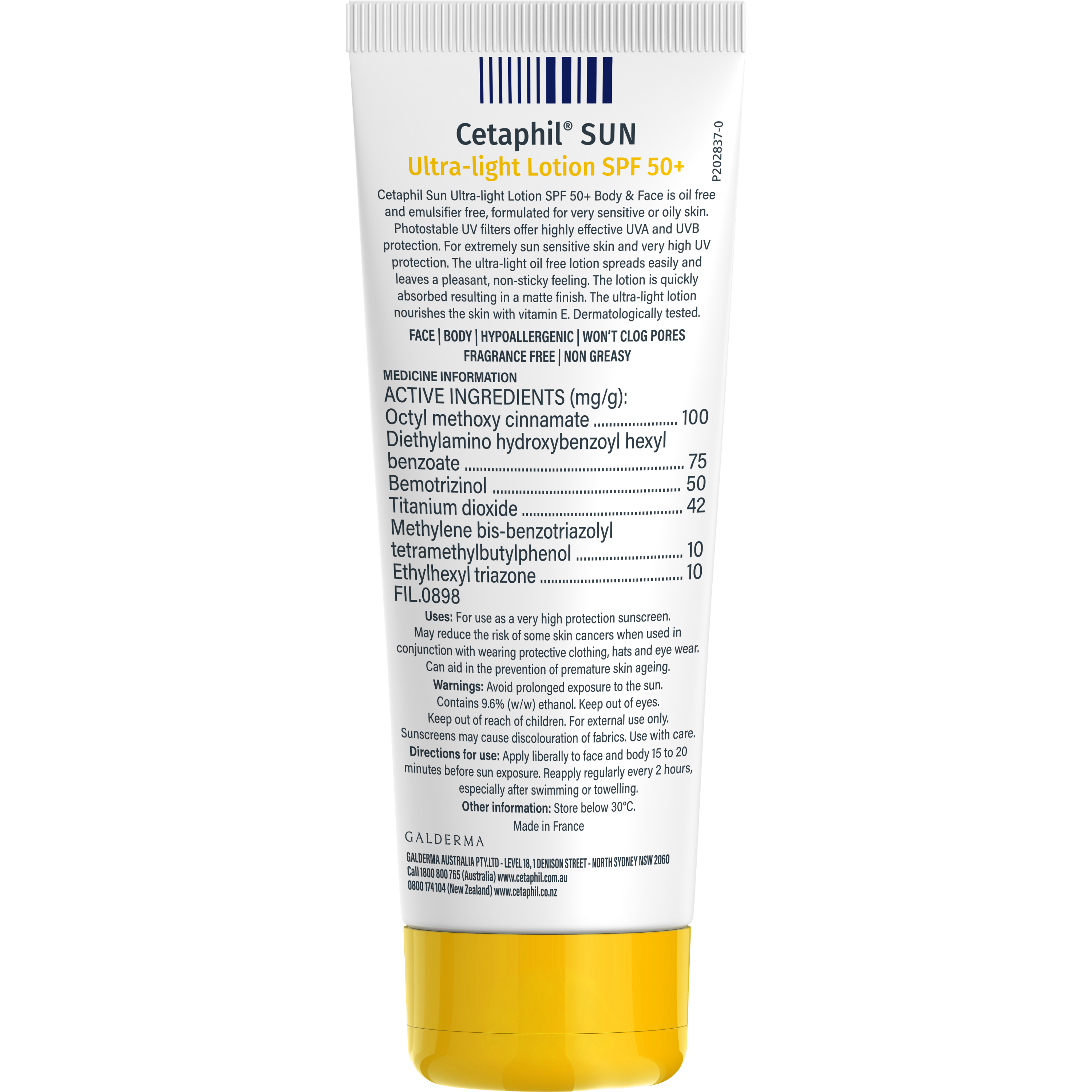 Sun SPF50+ Ultra-light Lotion