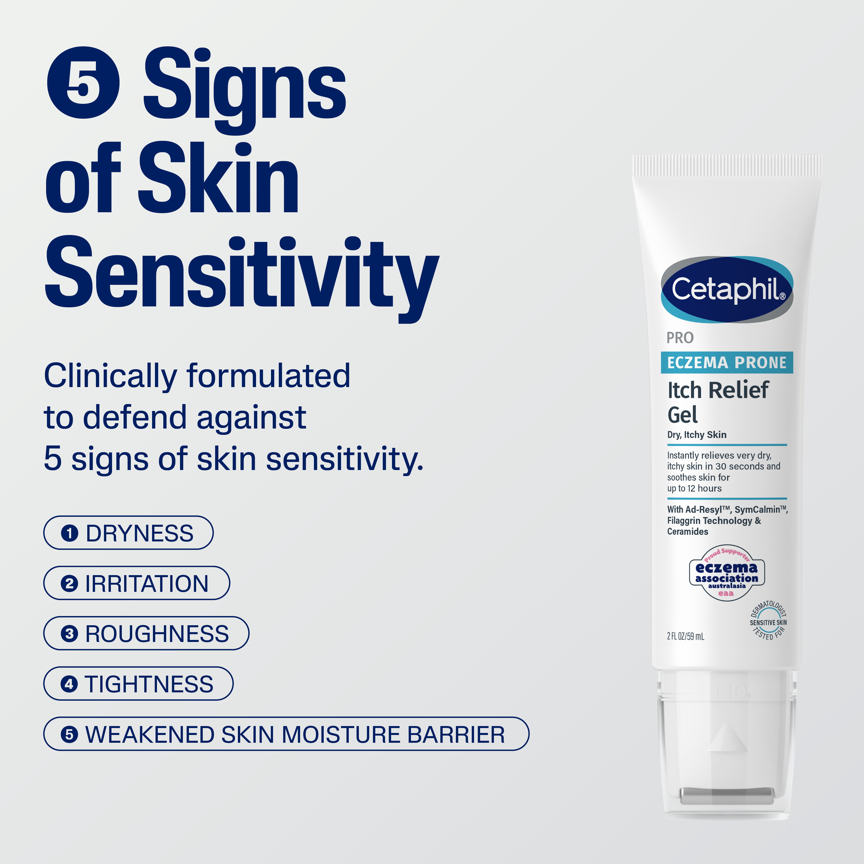 Cetaphil Pro Eczema Prone Itch Relief Gel
