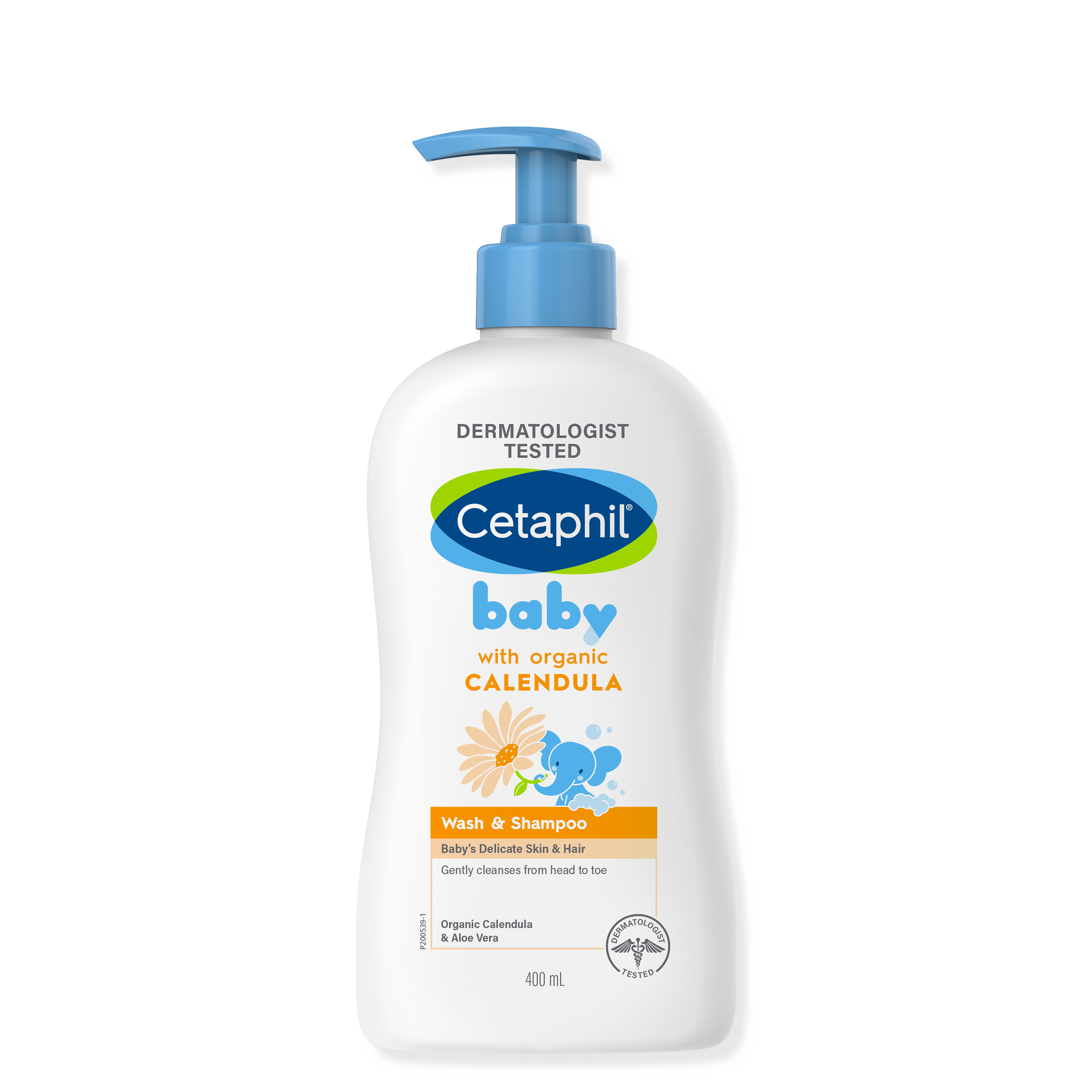 Baby Wash & Shampoo with Organic Calendula