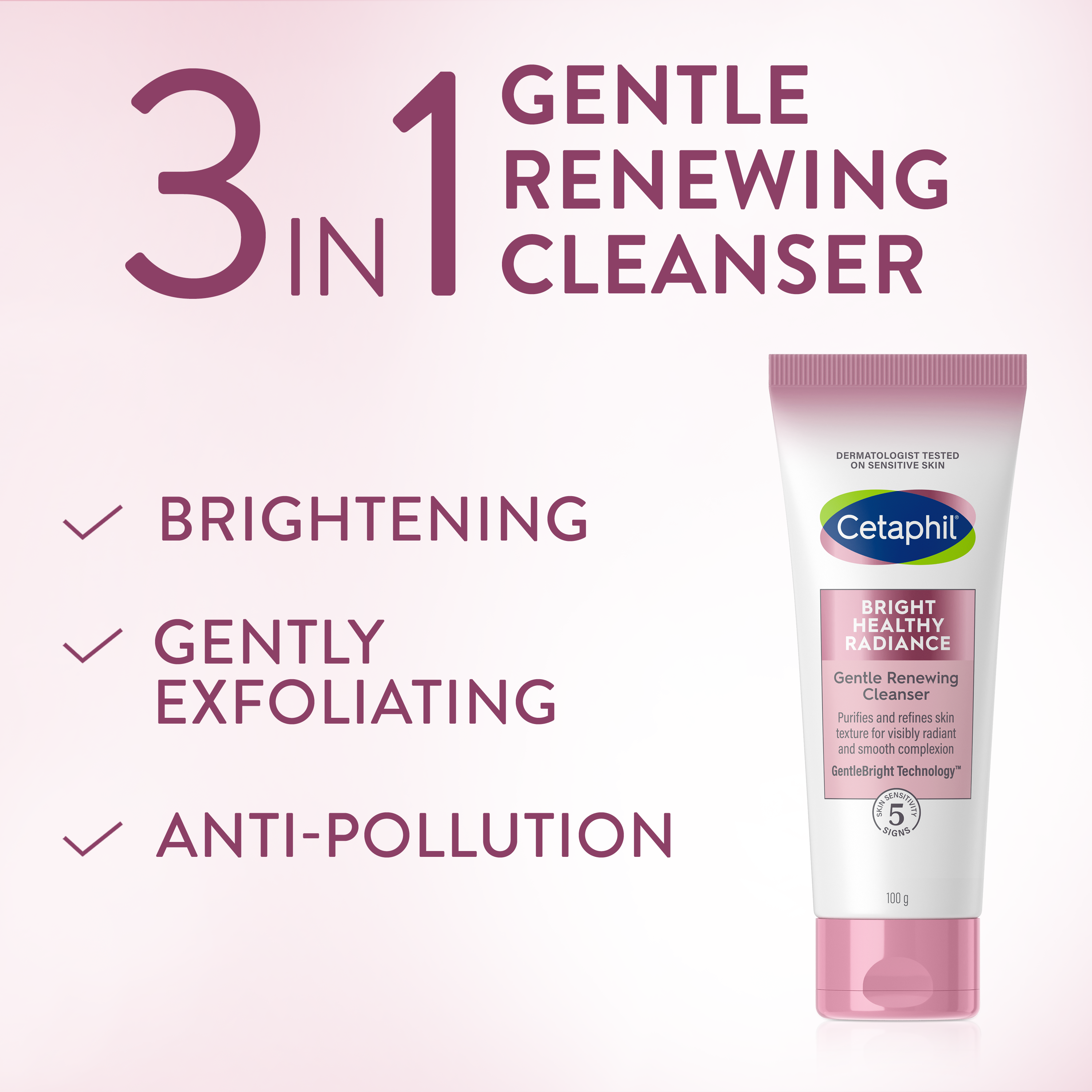 Bright Healthy Radiance Gentle Renewing Cleanser