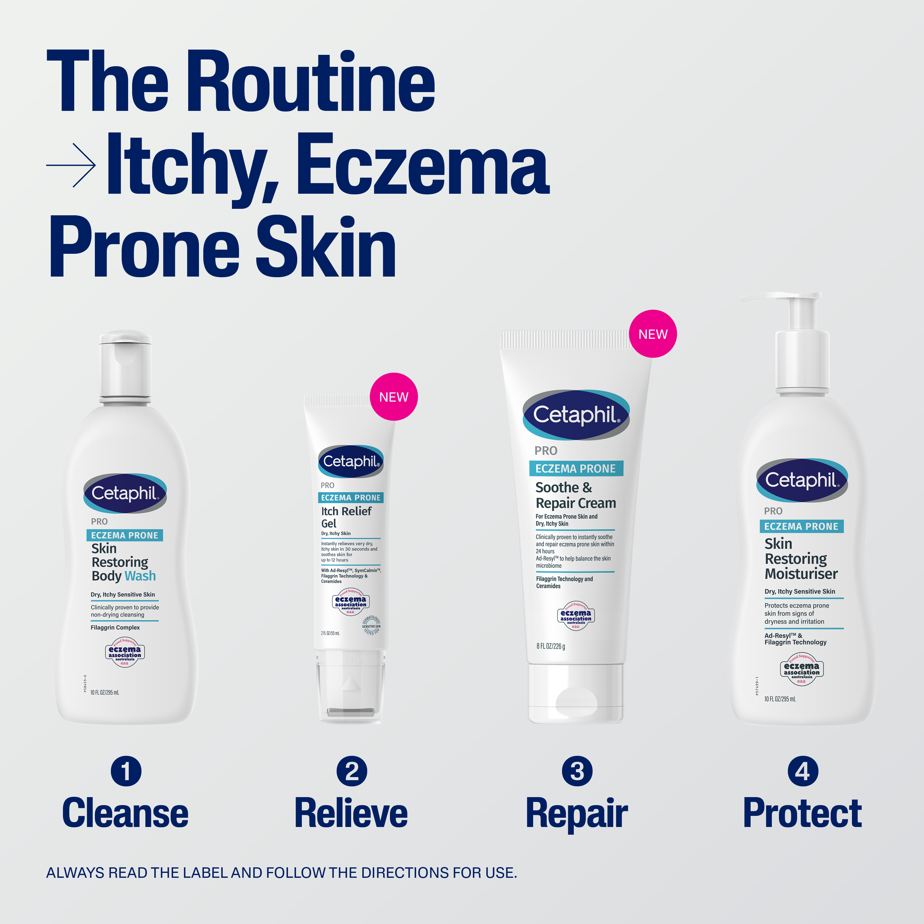 Cetaphil Pro Eczema Soothe & Repair Cream
