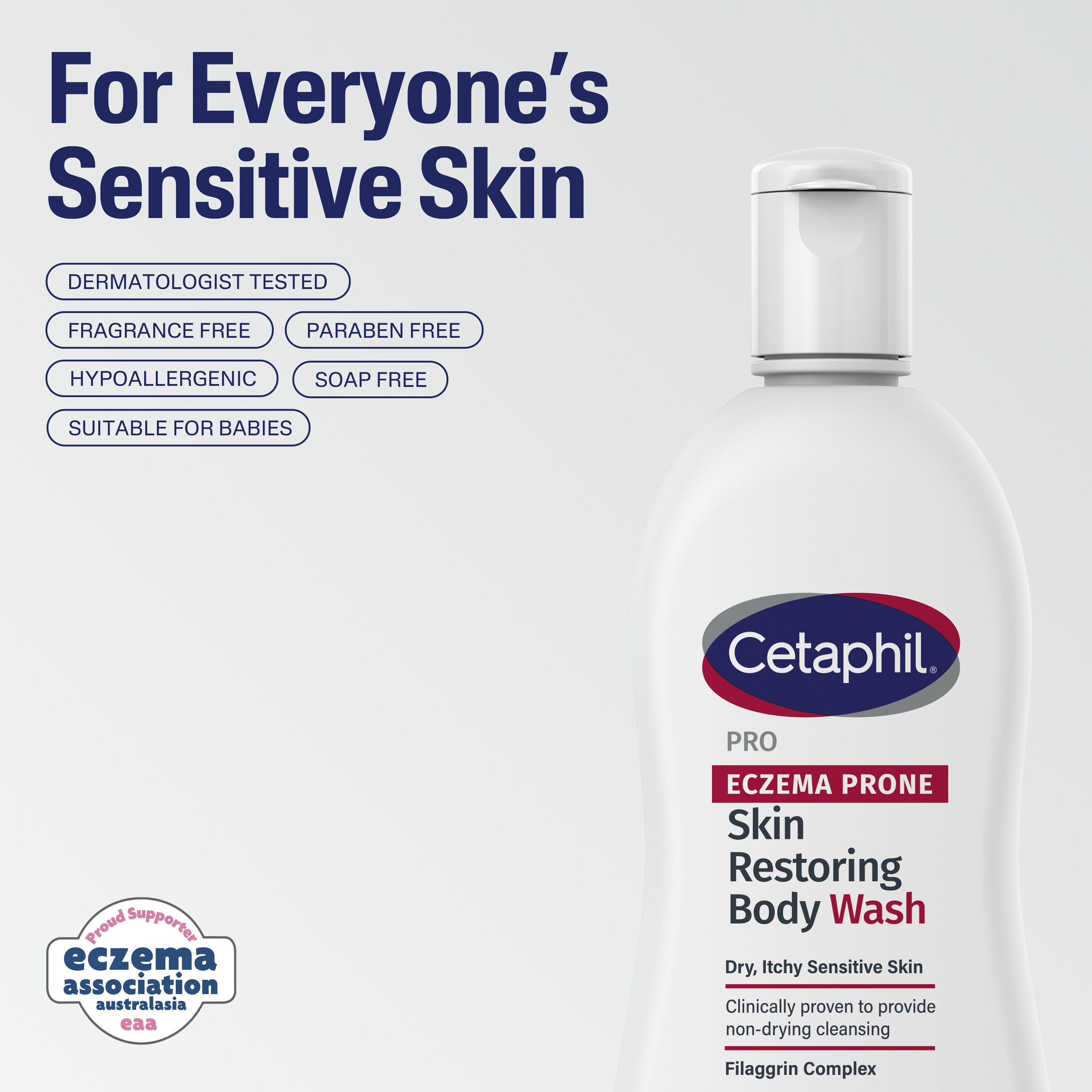 PRO Eczema Prone Skin Restoring Body Wash