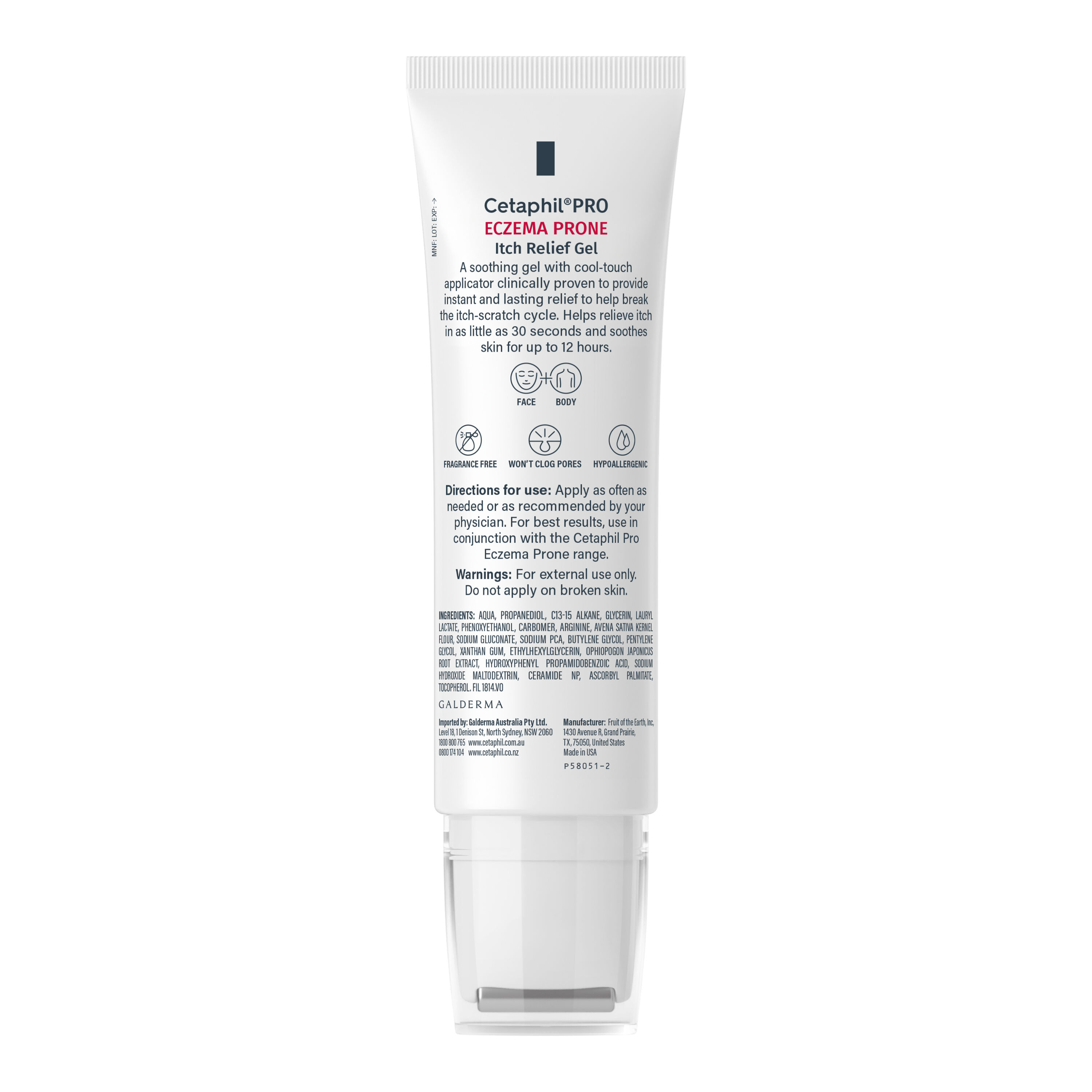 PRO Eczema Prone Itch Relief Gel