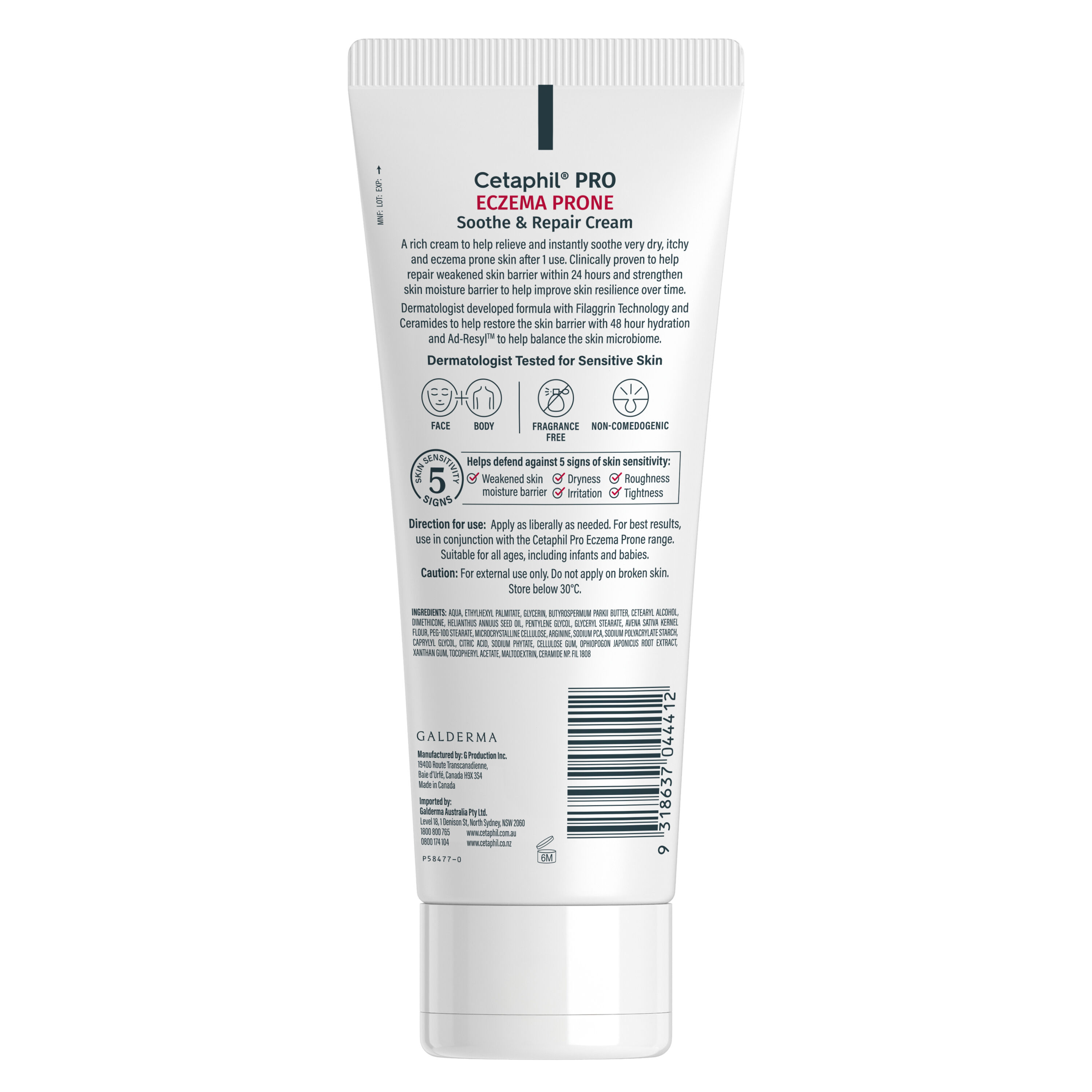 PRO Eczema Soothe & Repair Cream
