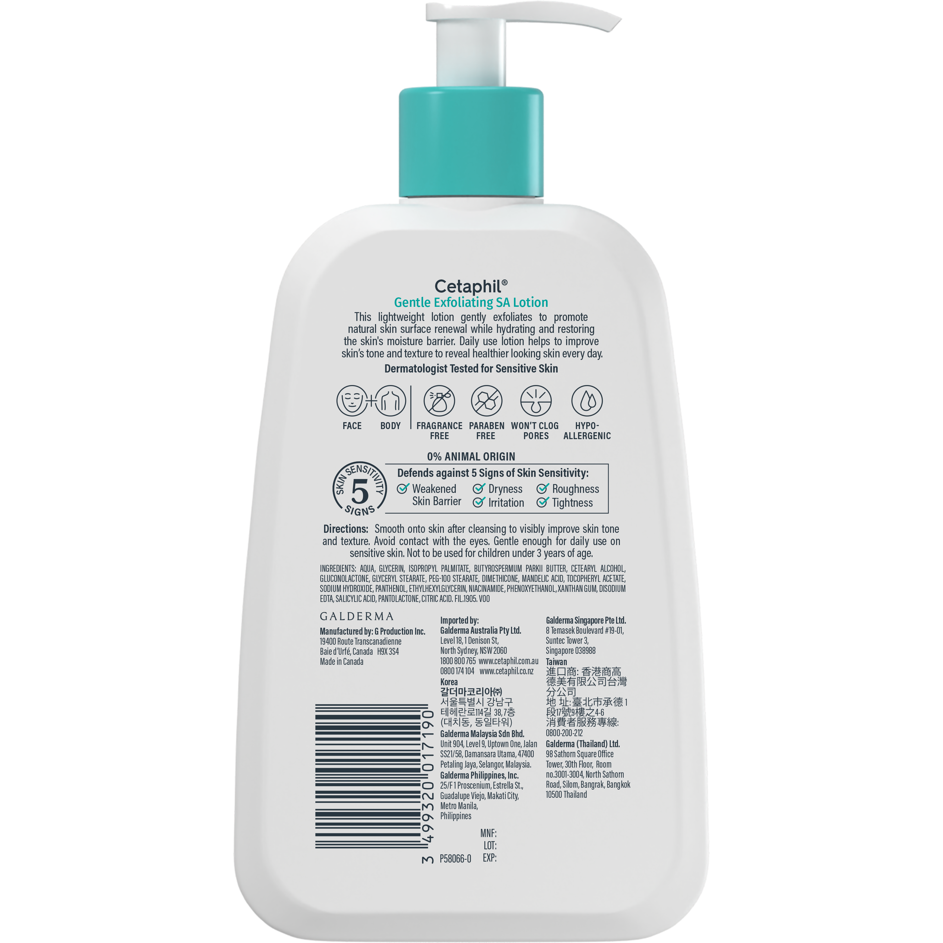 Gentle Exfoliating SA Lotion