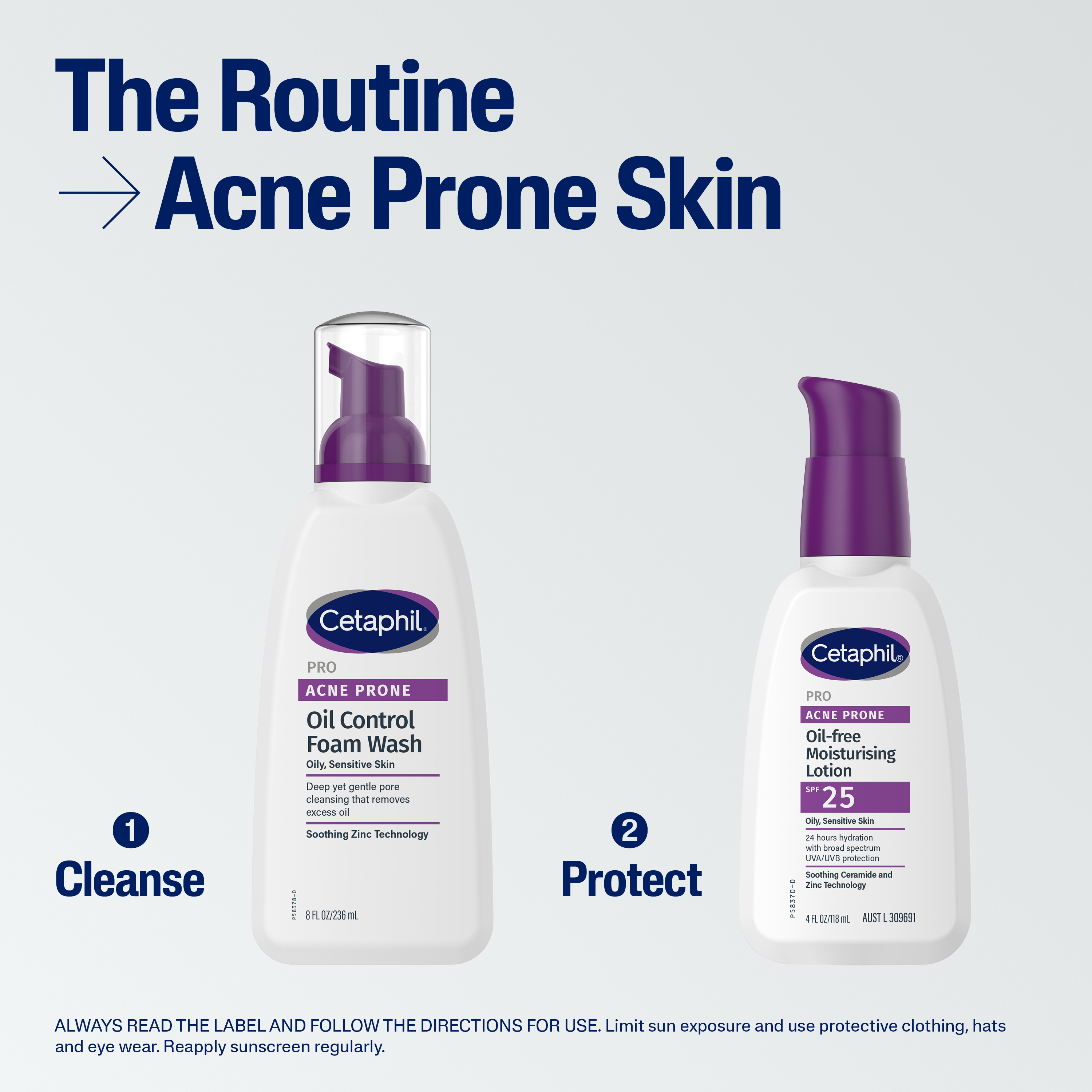PRO Acne Prone Oil-free Facial Moisturising Lotion SPF25