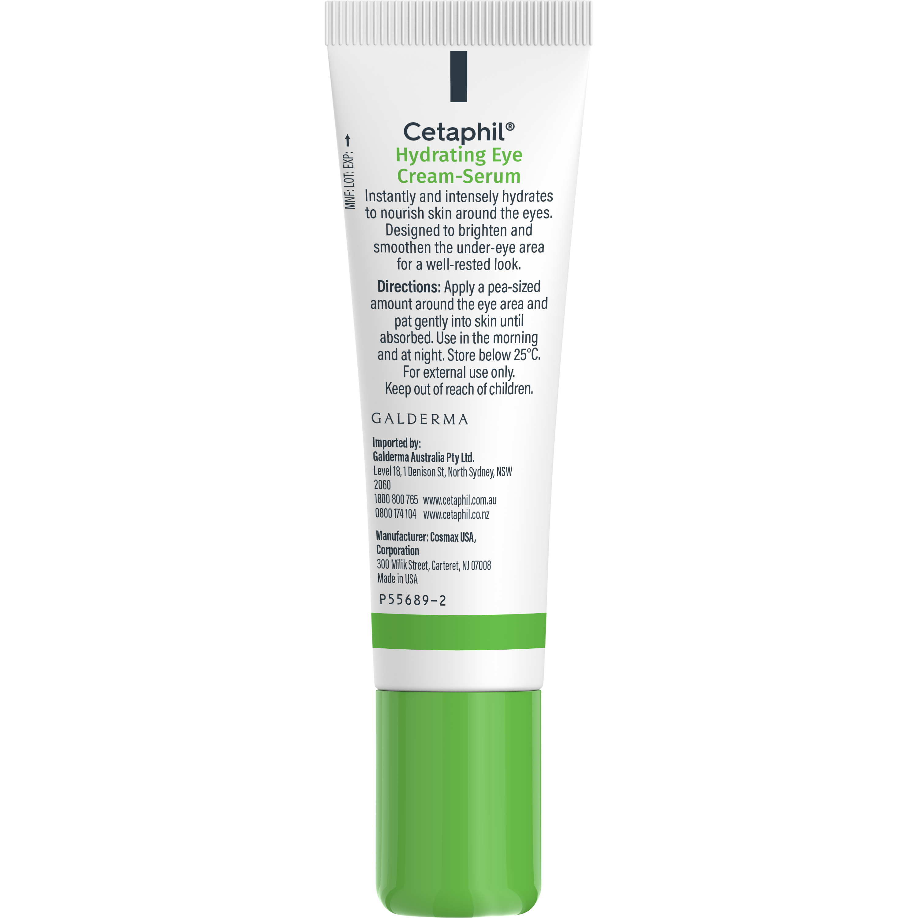 Hydrating Eye Cream Serum with Hyaluronic Acid