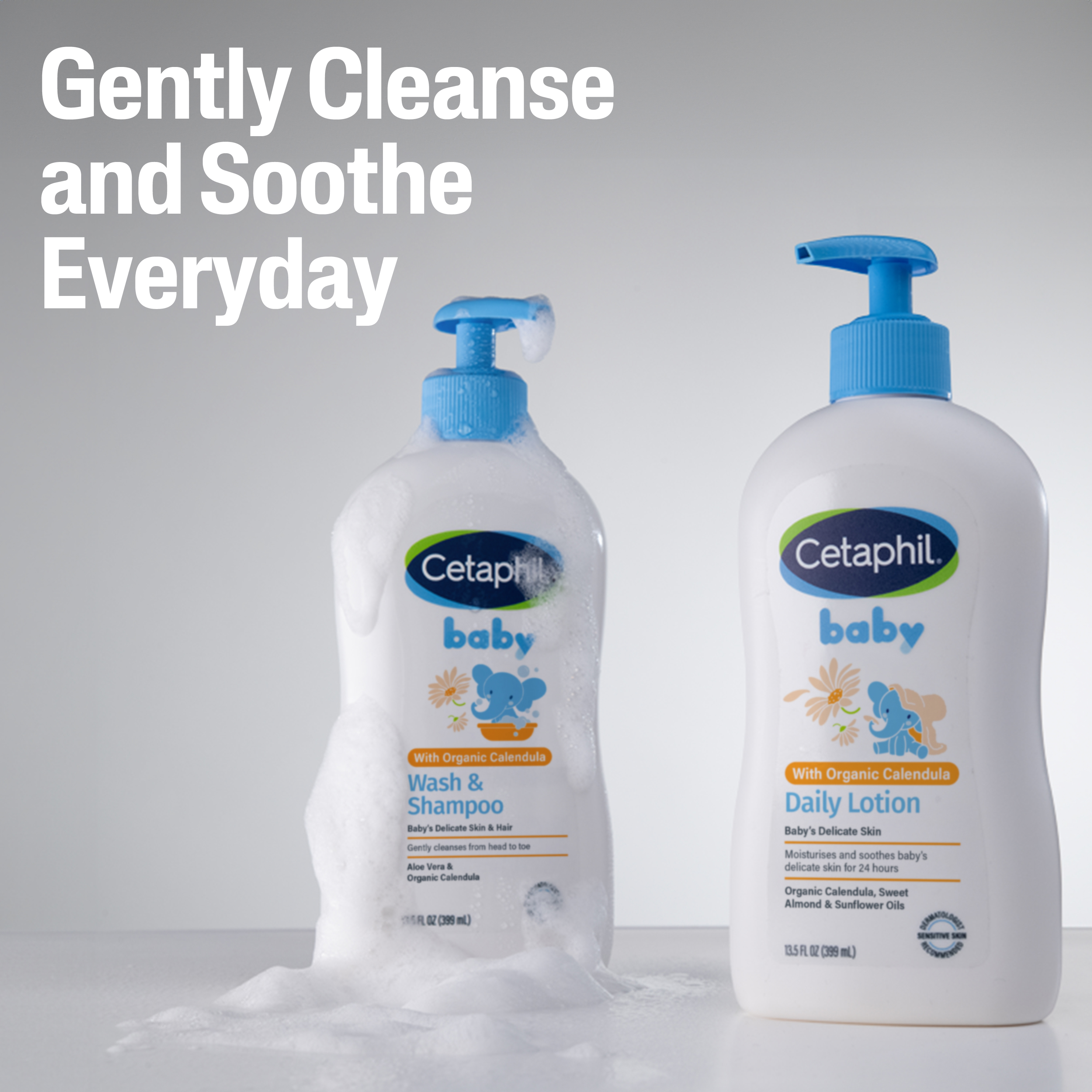 Baby Daily Lotion with Organic Calendula