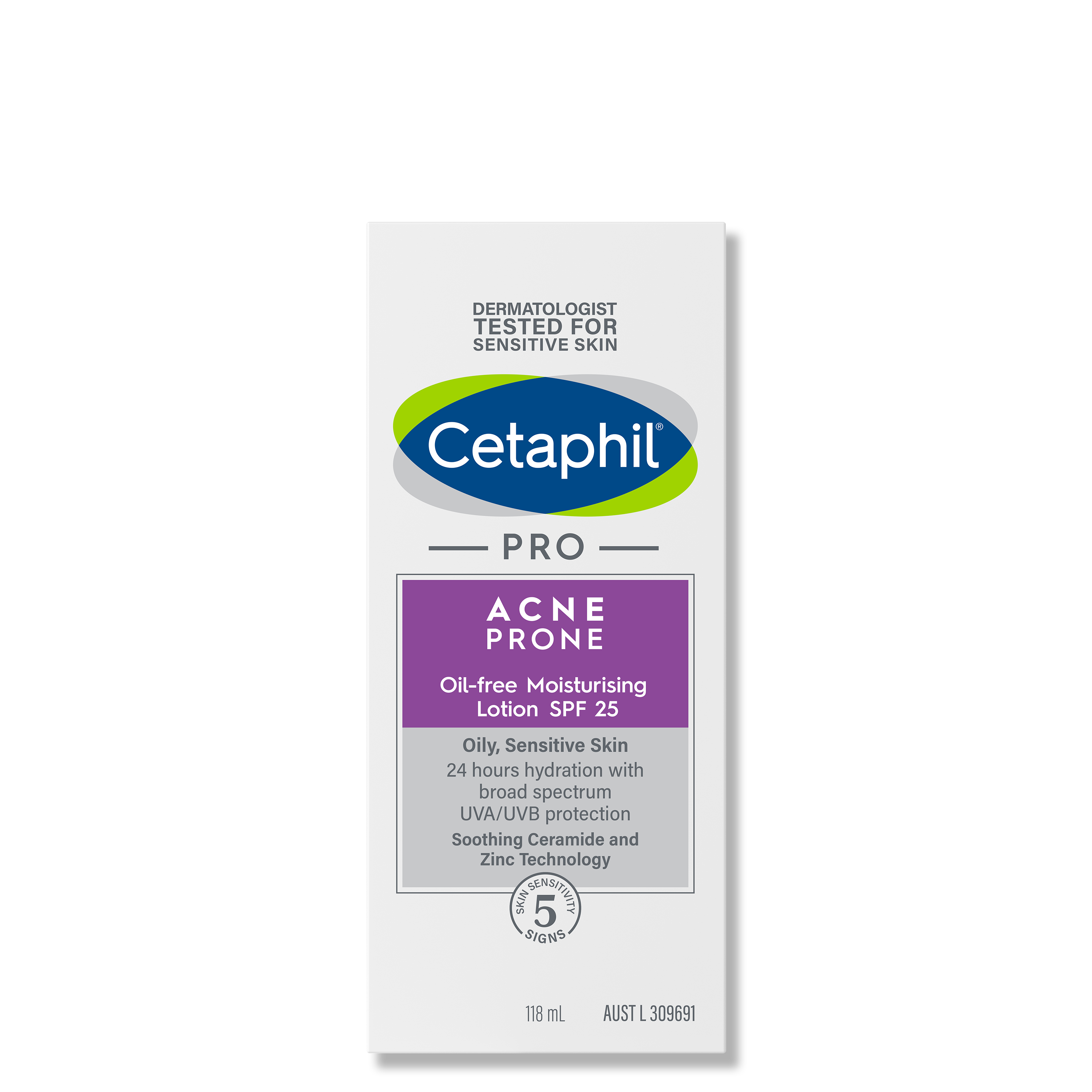 Cetaphil Pro Acne Prone Oil-free Facial Moisturising Lotion SPF25