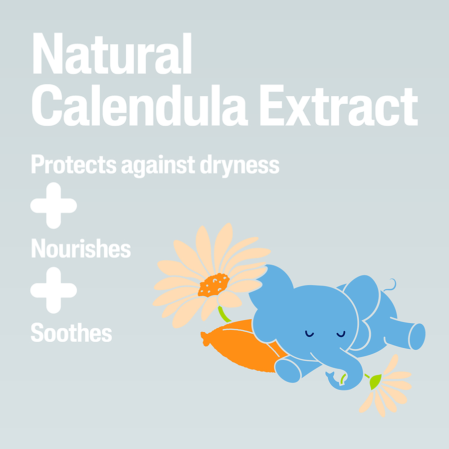 Moisturising Baby Oil With Organic Calendula 
                    Ingredients